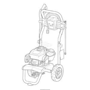 BRIGGS AND STRATTON 020688-00 Pressure Washer - Equipment Model Image